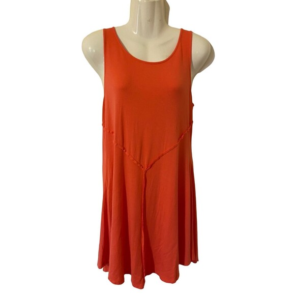 Cato Sundress Womens SMall Orange Pull On Sleeveless Round Neck - Picture 1 of 4